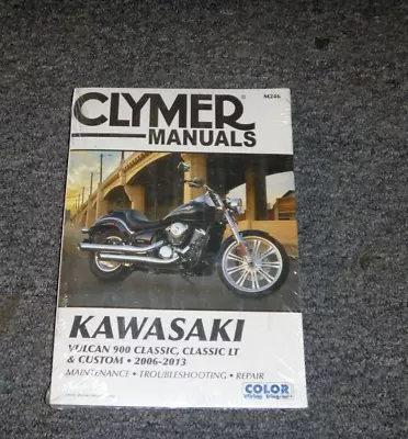 2009 Clymer Kawasaki Vulcan 900 Classic LT & Custom Service Repair Manual M246 • $104.30