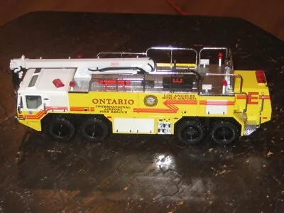 Code 3 1/64 Ontario International Airport Crash Fire Rescue Truck Los Angeles • $70