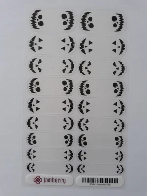 $5 • Buy Jamberry Full Sheet Nail Wrap Pumpkin Pals Retired January 2016 Halloween
