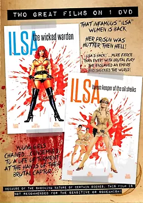 Ilsa Double Feature: The Wicked Warden/Harem Keeper... (DVD 2020 Cheezy) *NEW* • $20.95