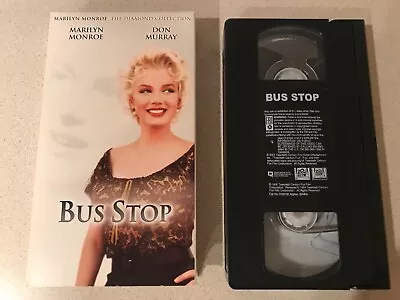 Bus Stop (VHS 2001) Marilyn Monroe Don Murray Arthur O'Connell • $3.19