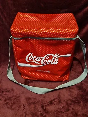 Vintage Coca Cola Coke Soft Bag Insulated Cooler Carrying Strap Medium Size • £29.99