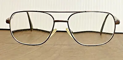 70s 80s Elasta 7126 Safilo Italy Aviator Eyeglasses Sunglass Rectangular Frames • $99.99