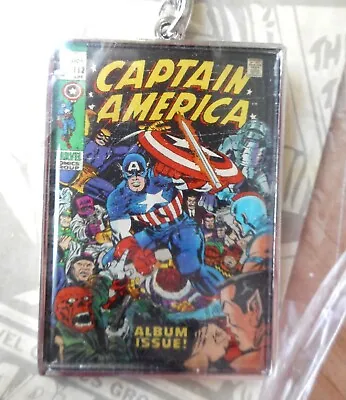 Captain America 112 Marvel Comics 1969 Cover Official Metal Keyring • £7.45