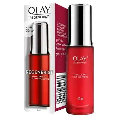 $21.89 • Buy Olay Regenerist Advanced Anti-Ageing Miracle Boost Youth Pre-Essence Serum 40mL