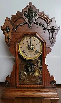 Excellent Vintage Seth Thomas 298a ~ 8 Day Half Hour Strike Mantel Alarm Clock • $295