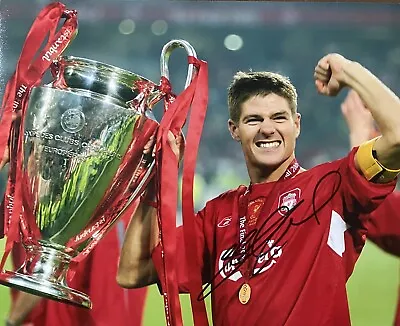 £69.99 • Buy Steven Gerrard Signed 8x10 Photo Liverpool/England Autographed