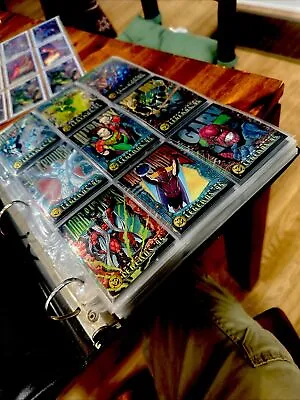 Various Marvel And Dc Binders Purchased In A Large Yugioh Lot • $175