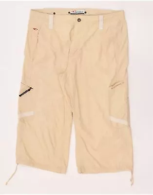 O'NEILL Mens Capri Cargo Trousers W34 L19  Beige Cotton AR40 • $18.92