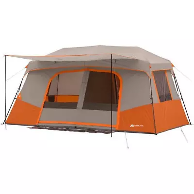 11 Person Instant Camping Tent Outdoor Waterproof Pop Up Family 3 Room Cabin • $176.61