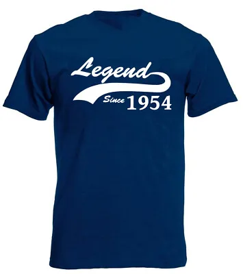 Legend 1954 T-Shirt Mens 70th Birthday Gifts Presents Gift Ideas For Men Dad • £8.99