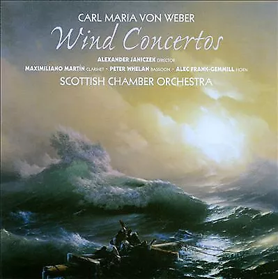 Alex Frank-Gemmill : Weber: Wind Concertos CD Expertly Refurbished Product • £6.49