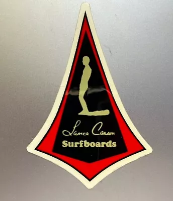 Lance Carson Surfboards Longboard Malibu Original Vintage Surfing STICKER • $10.50