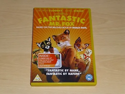 The Fantastic Mr Fox (DVD) George Clooney Meryl Streep • £3.50