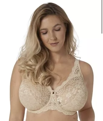 £25 • Buy Triumph Amourette 300w Underwired Full Cup Bra Nude / White / Black Bnwt Rrp £35