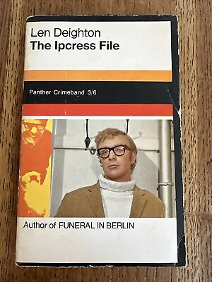 £7.99 • Buy The Ipcress File By Len Deighton 1966 UK Panther Crimeband PB Vintage