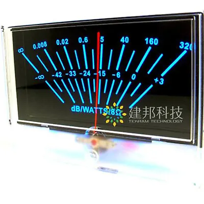 P-134 VU Meter Head DB Level DAC Audio Meter Chassis Power Amplifier W/Backlight • $31.59