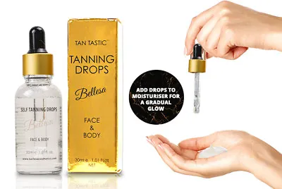 £7.39 • Buy Pro Tanning Drops Dark Sunbed Tan Cream Lotion Bottle Mit Gradual No Streaks UK