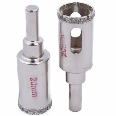 $10.99 • Buy 2Pcs Diamond Hole Saw 20mm Granite Drill Bit Coated Masonry Drilling Cutter 