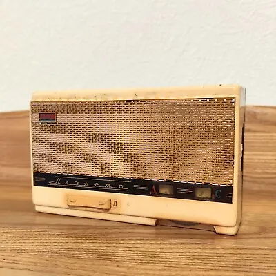 PLANETA M Vintage 1964 Soviet Russian Transistor Radio USSR Rare Collectable • $29