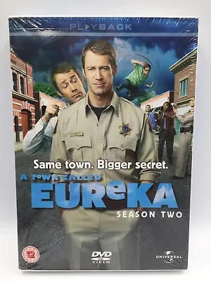 A Town Called Eureka Season Two [DVD] 4 X Disc Box Set • New/Sealed • Series 2 • £7.99