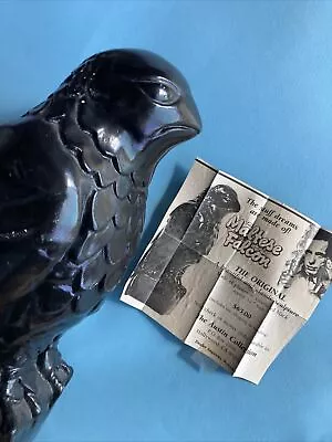 1984 Vintage PLASTER MALTESE FALCON Statue The Austin Collection Hollywood • $117