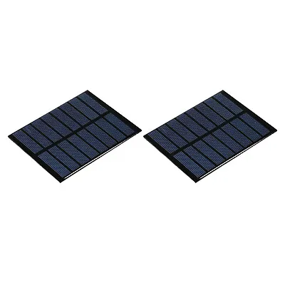 Mini Solar Panel Cell 4V 200mA 0.8W 100mm X 80mm For DIY Electric Pack Of 2 • $11.39
