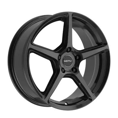 Motiv 17x7.5 Wheel Gloss Black 433B Blade 5x4.5 +40mm Aluminum Rim • $163.99