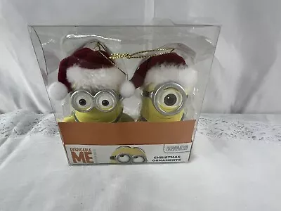 Minion Despicable Christmas Ornament Duo • $20