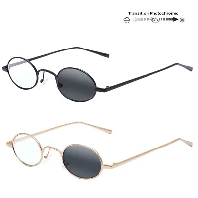 Transition Photochromic Wire-rimmed Mini Minus Nearsighted Glass -0.25 ~ -6.0 • $19.99