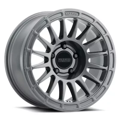 Method MR314 15x7 +15mm Offset 5x100 56.1mm CB Gloss Titanium Wheel • $247.25