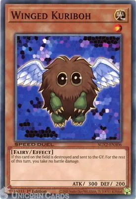 SGX2-ENA06 Winged Kuriboh :: Common 1st Edition Mint YuGiOh Card • £0.99