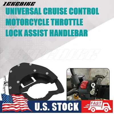 Motorcycle Throttle Lock Assist Handlebar For SUZUKI V-STROM DL1000 DL250 DL650 • $28.99