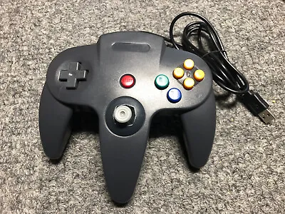 USB Nintendo 64 N64 Style Controller Gamepad Joystick For PC MAC Raspberry Pi 3 • $4