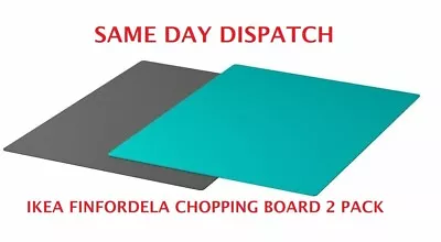 IKEA FINFORDELA Chopping Cutting Board 2 Pack Bendable FlexIble New & Sealed • £6.40