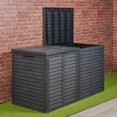 Large 750L Garden Storage Outdoor Box Plastic Utility Chest Unit Box Waterproof • £149.99