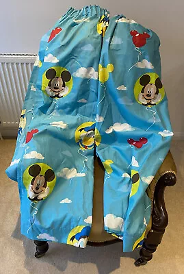 £19.99 • Buy Disney Mickey Mouse Clubhouse Curtains Character World Donald 66  Wide 56  Drop