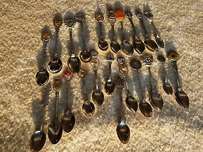 Vintage Mini Spoons Lot Of 22 Silver Plate • $24