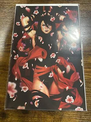 X-men #15 * Nm+ * Mark Brooks Exclusive Red Nycc 2022 Virgin Variant Psylocke 🔥 • $33