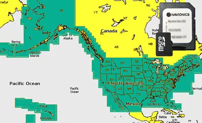 2024 Navionics Plus MicroSD MSD Chart Card Maps ALL US Alaska & Coastal Canada • $99