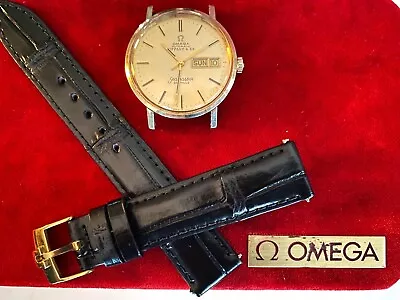 100% Mint Omega Seamaster De Ville By Tiffany 14k Solid Gold • $3495