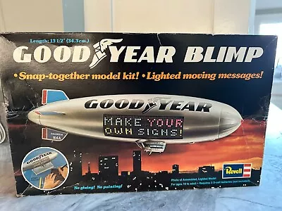 Vintage 1975 Revell Good Year Blimp Model Kit Make Your Own Signs Factory Sealed • $59