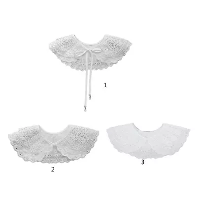 False Collar Lace Collar Wrap Collar Detachable Collar Embroidery Collar • £7.80