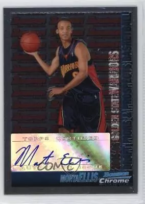 2005-06 Bowman Draft Chrome /250 Monta Ellis #161 Rookie Auto RC • $28.43