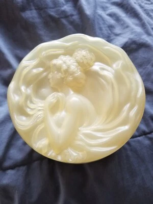 $35 • Buy Vintage CIARA PERFUMED DUSTING POWDER 6 Oz Box Container Art Deco Nuveau Lady