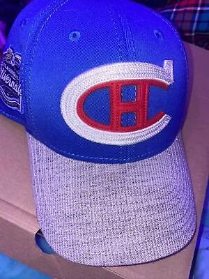 LNH 2016 Hivernale Foxboro Hat W/patch NHL Classic 2016 Montreal Canadiens S/M • $26