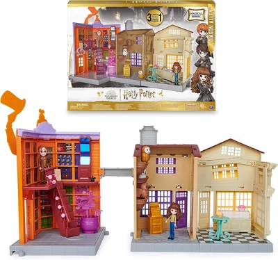 $38.40 • Buy Wizarding World Harry Potter, Magical Minis Diagon Alley 3-in-1 Playset With ...
