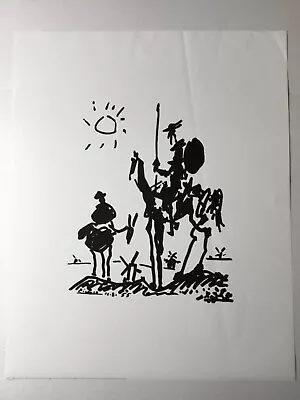 $50 • Buy Pablo Picasso - “Don Quixote”.  Art Print