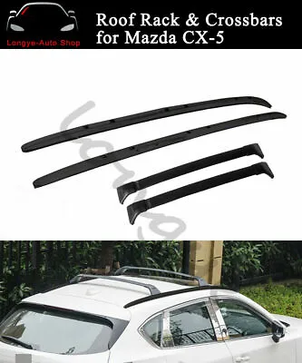 Fits For Mazda CX-5 CX5 2017-2023 Roof Rack Rail Carrier Crossbar Cross Bar Kit • $589.33