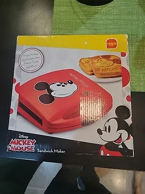 Open Box Disney Mickey Mouse French Toast Hot Sandwich Maker DCM-51 600W • $22.50